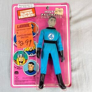 Vintage Mego Mister‎ Fantastic  Action Figure 1979 Les Extraordinaries France